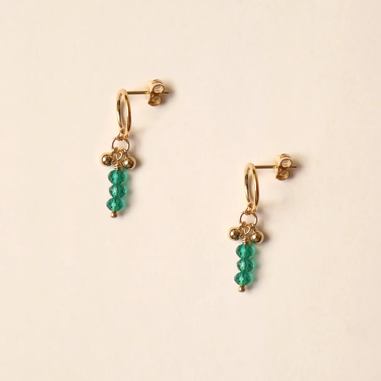 Endora Emerald Earrings