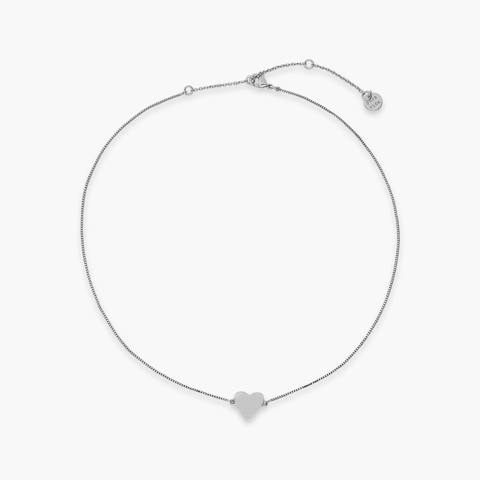 Engravable Heart Choker