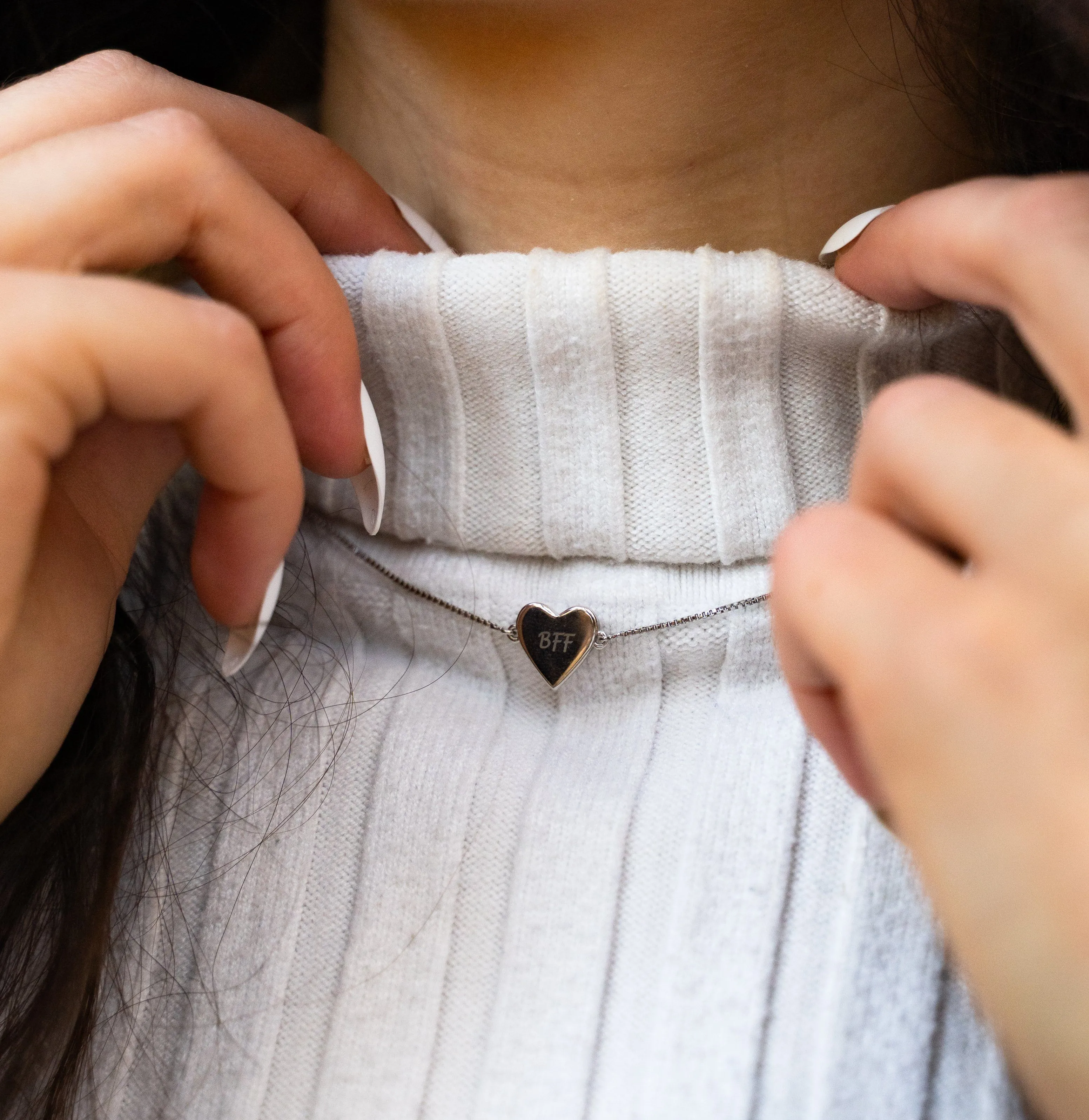 Engravable Heart Choker