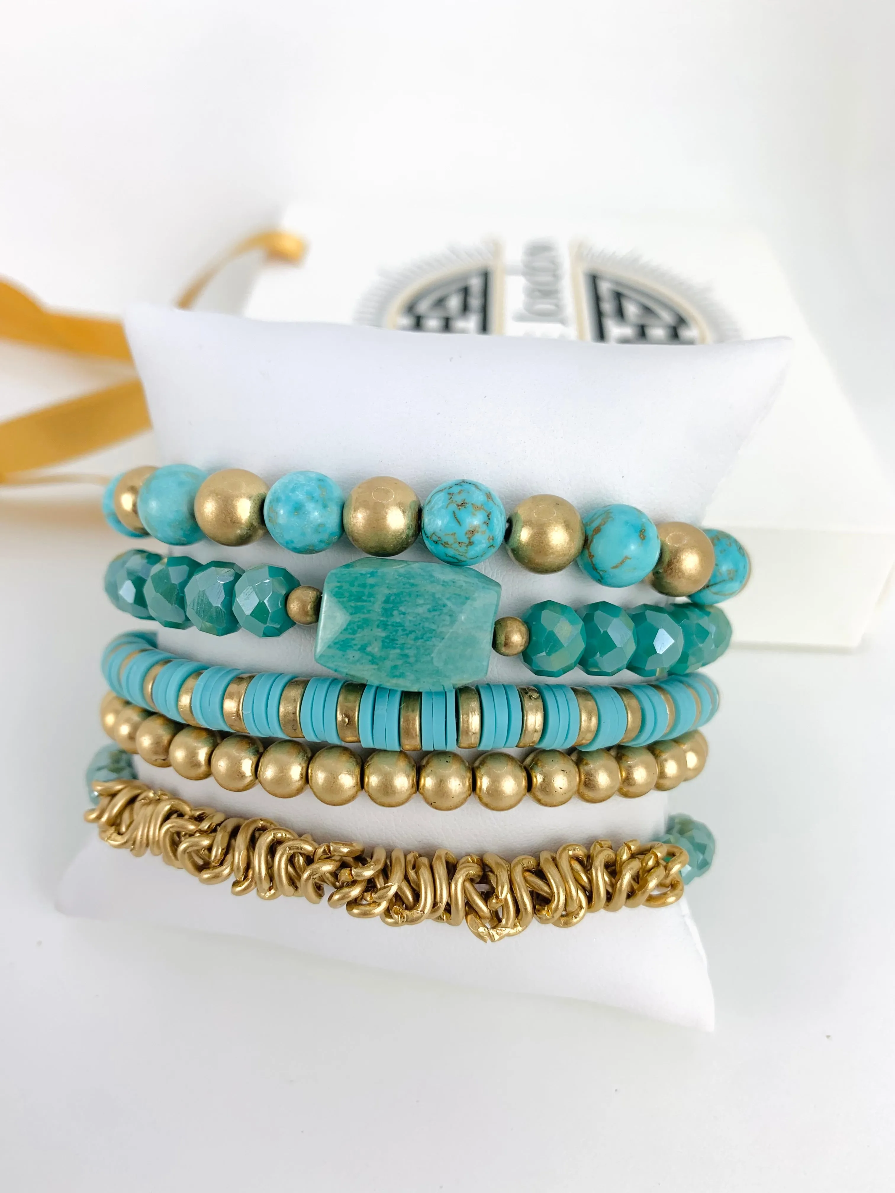 Eurasian Muse Bracelet Stack