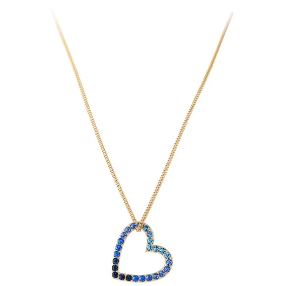 Fairley Blue Ombre Heart Necklace