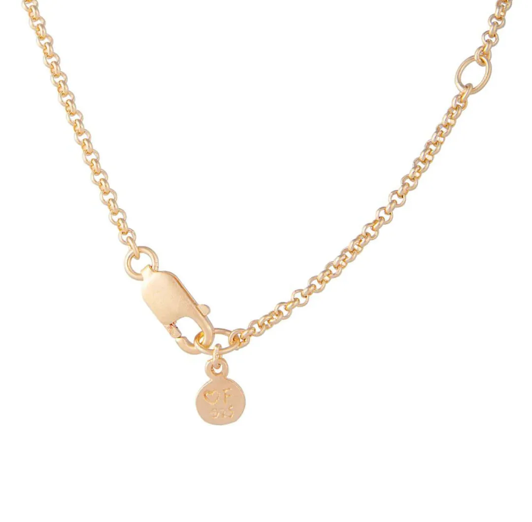 Fairley Keshi Necklace Gold