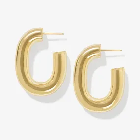 Fidel hoop earrings