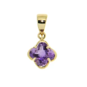 Flower Amethyst Necklace