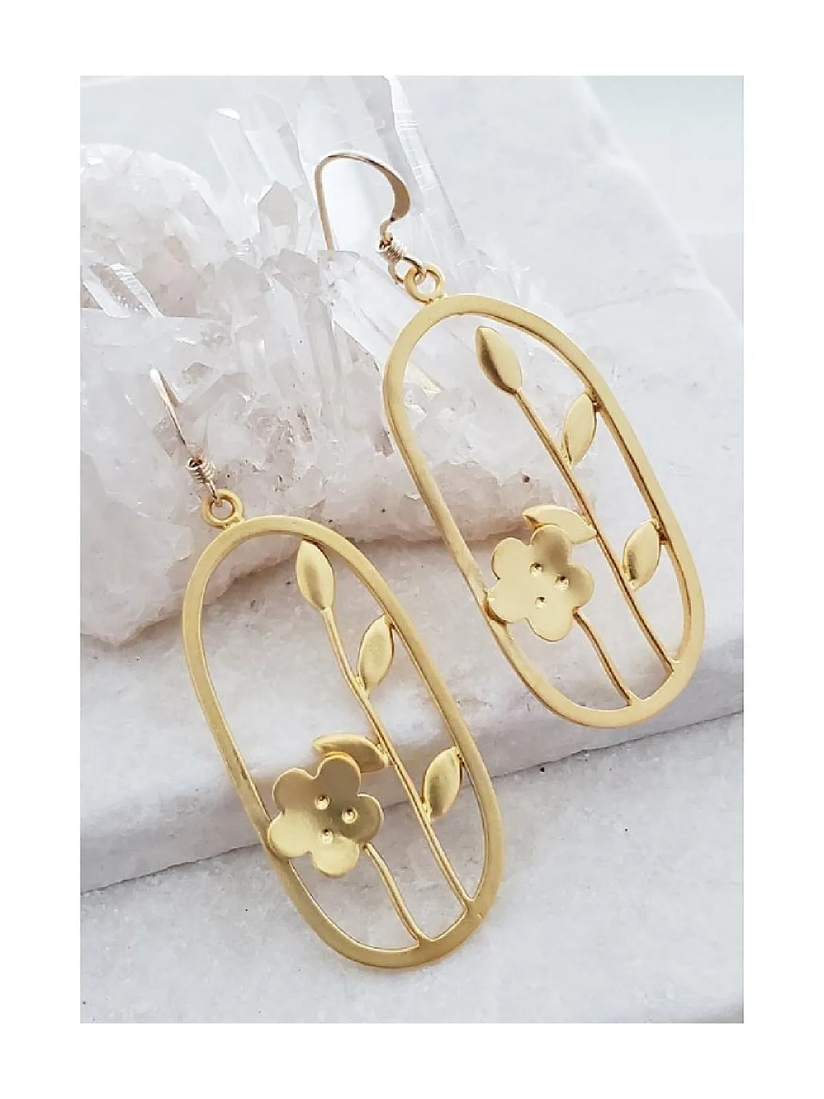 Flower Garden Statement Earrings