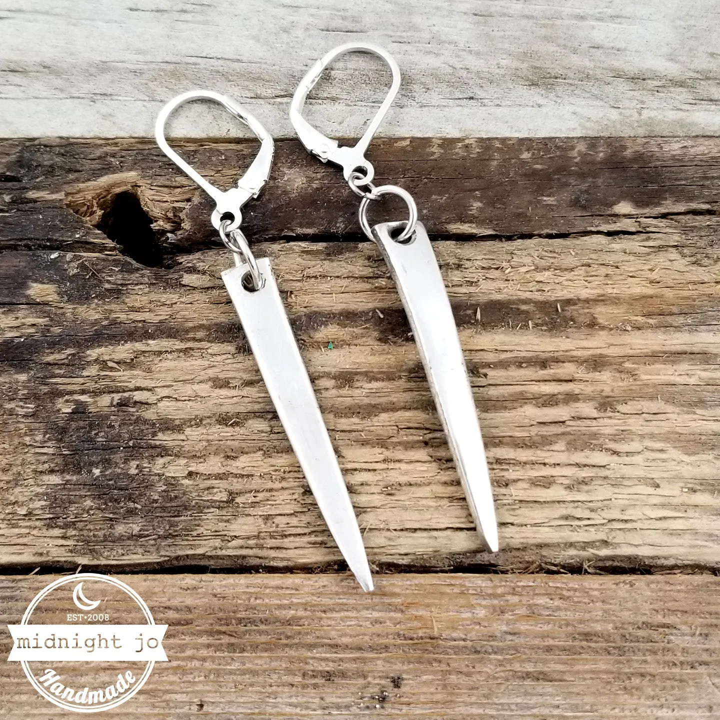 Fork Tine Dangle Earrings