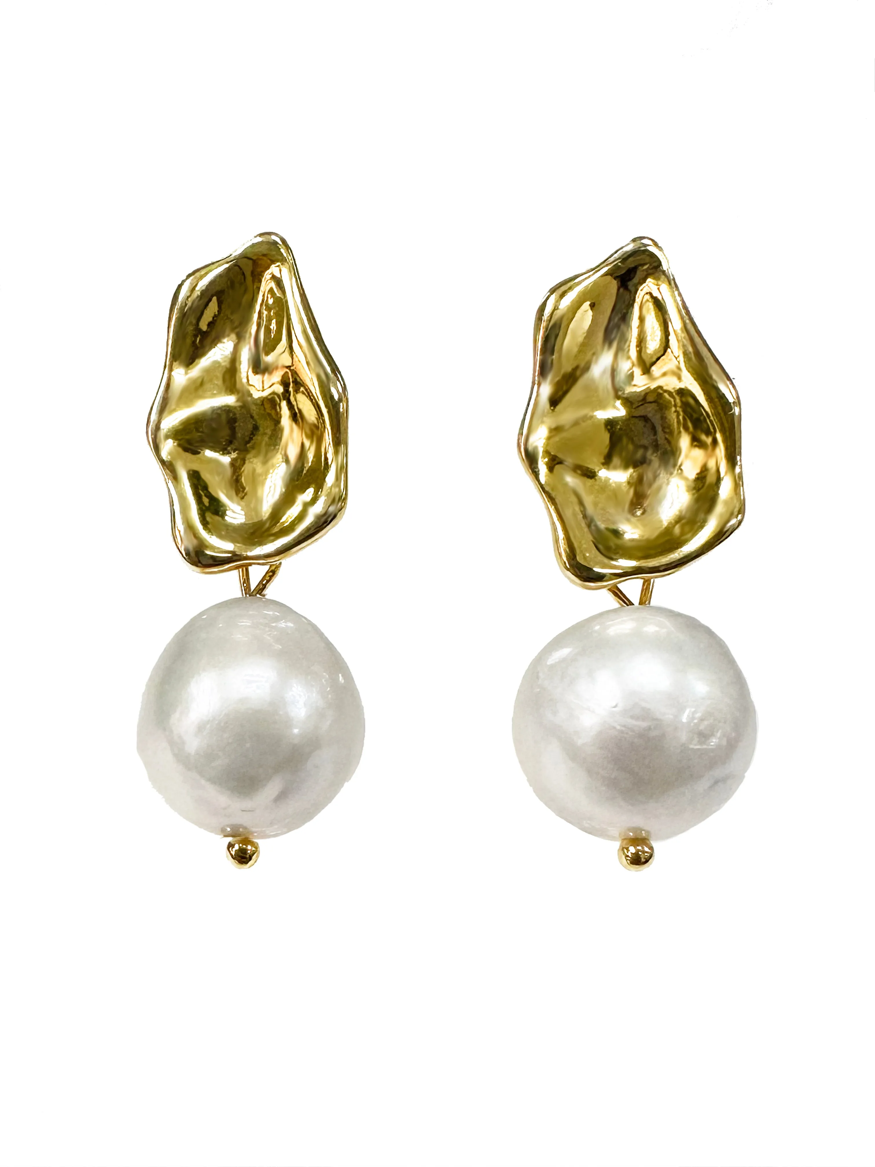 Freshwater Pearls Modern Earrings KE004