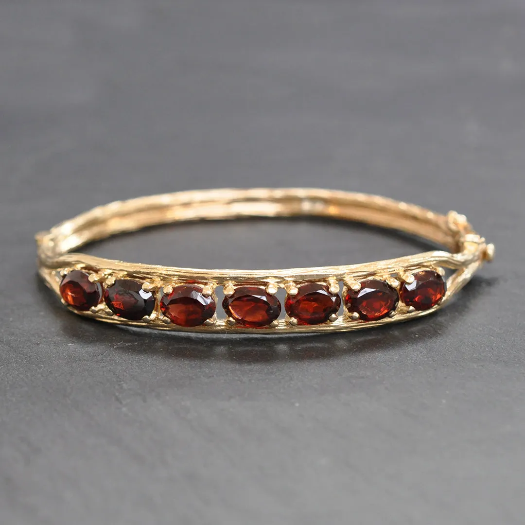 Garnet Bangle