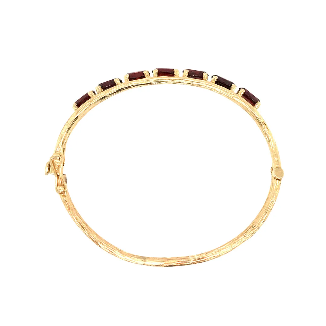 Garnet Bangle