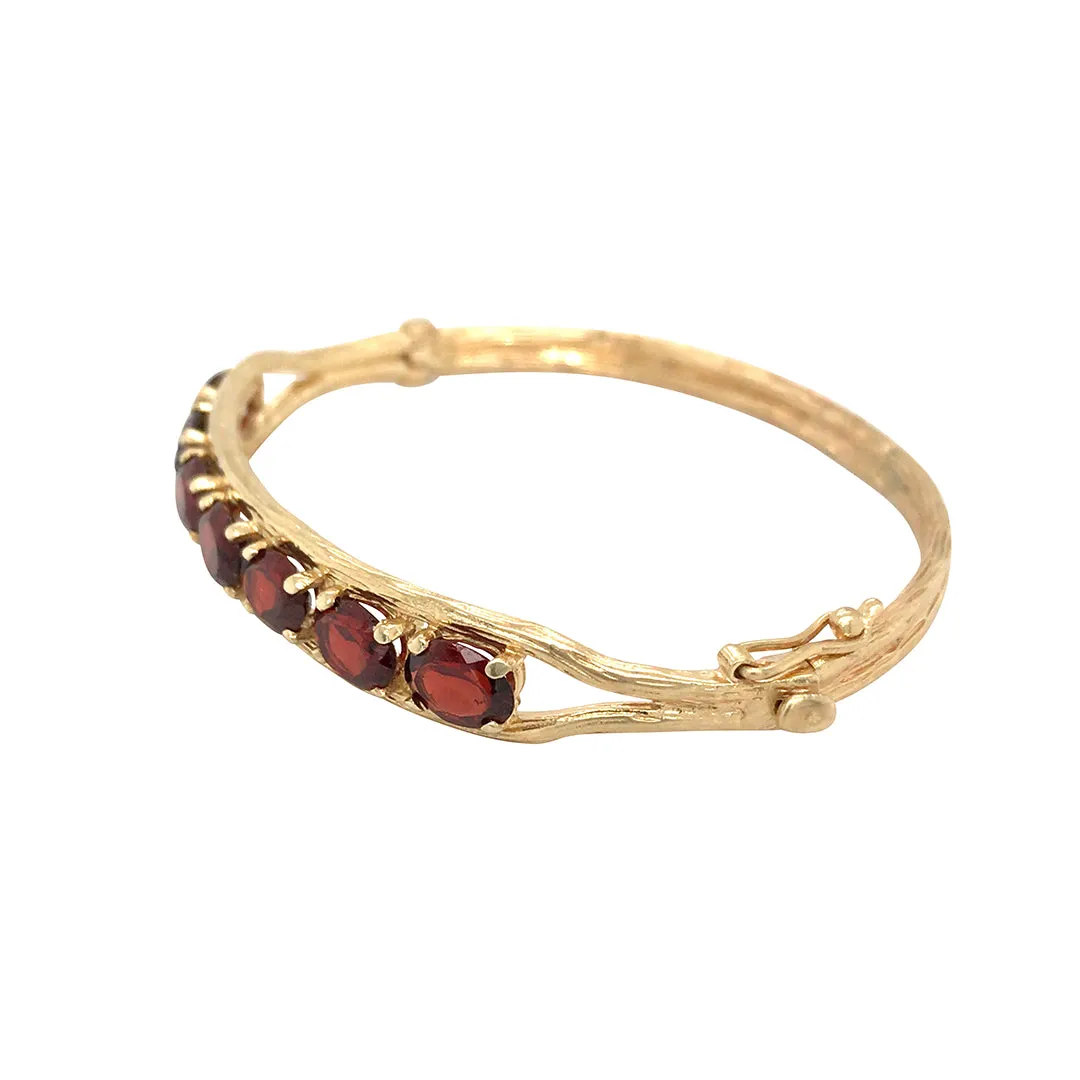 Garnet Bangle