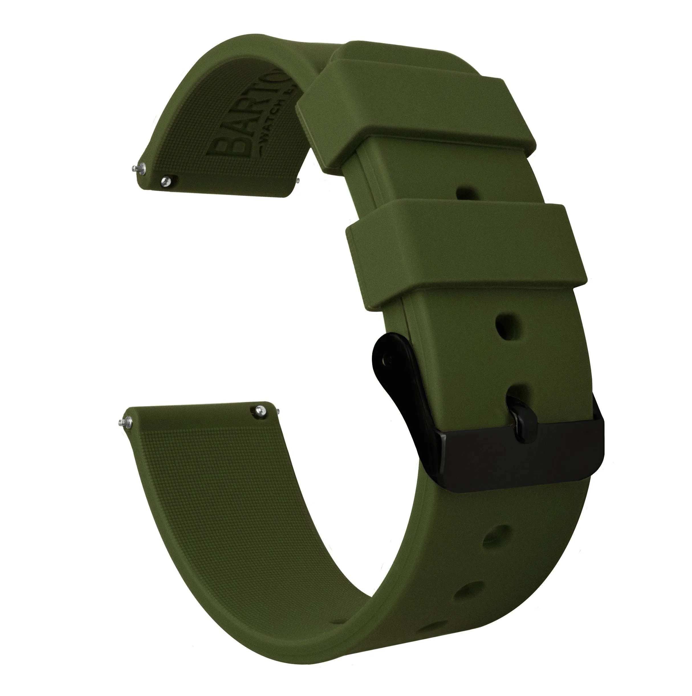 Gear Sport Army Green Silicone Watch Band