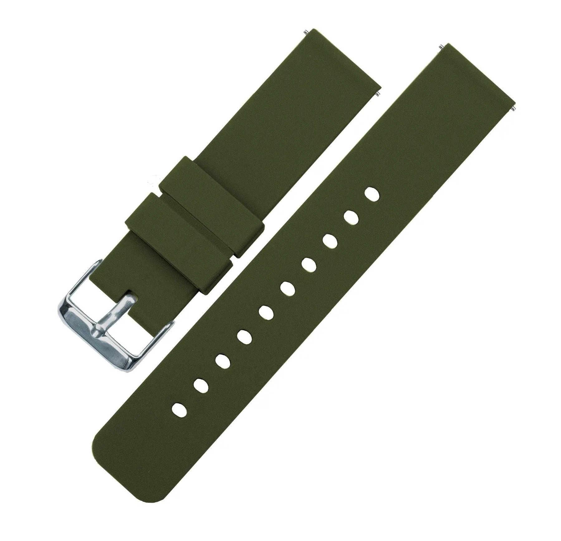 Gear Sport Army Green Silicone Watch Band