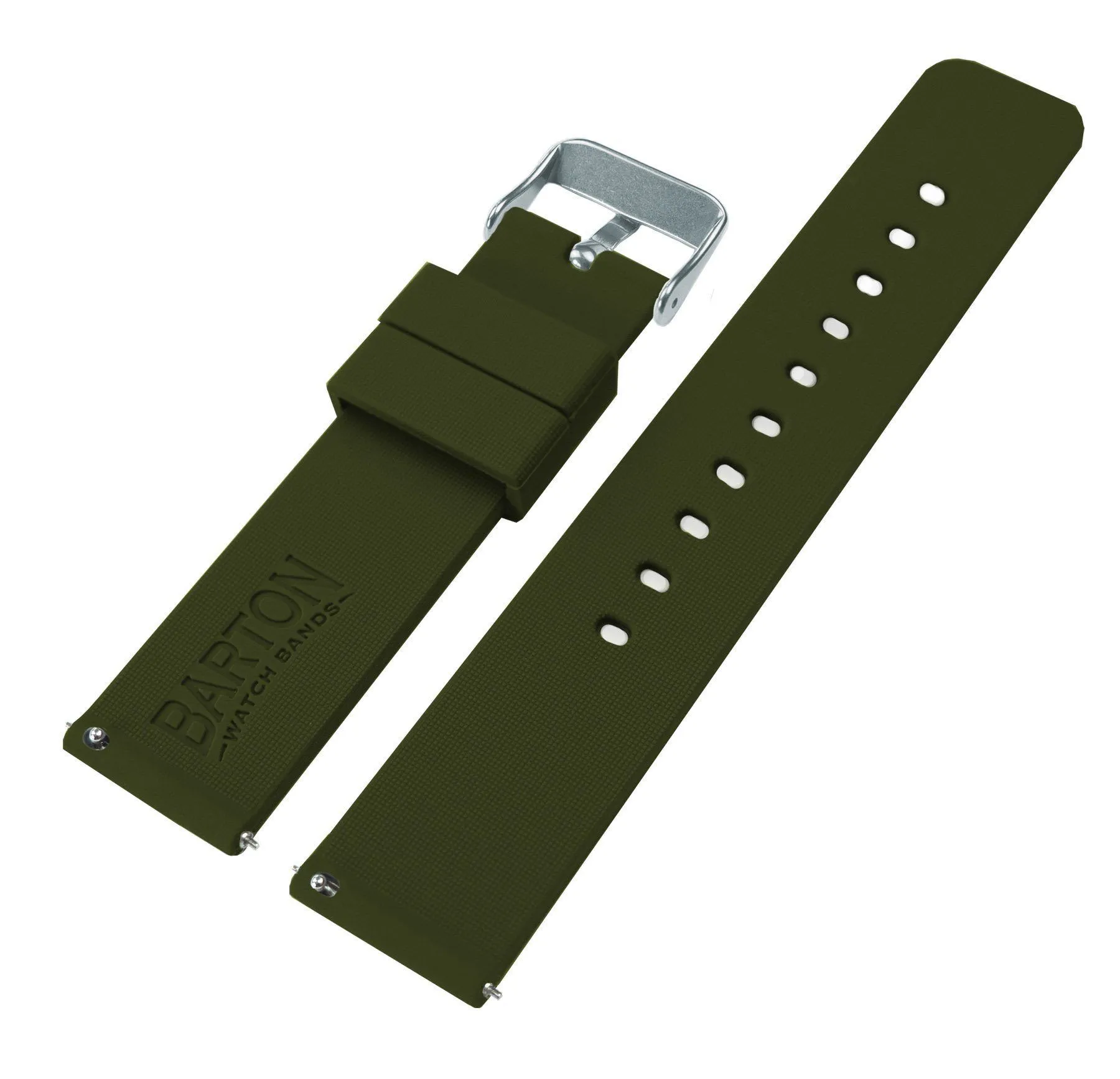 Gear Sport Army Green Silicone Watch Band