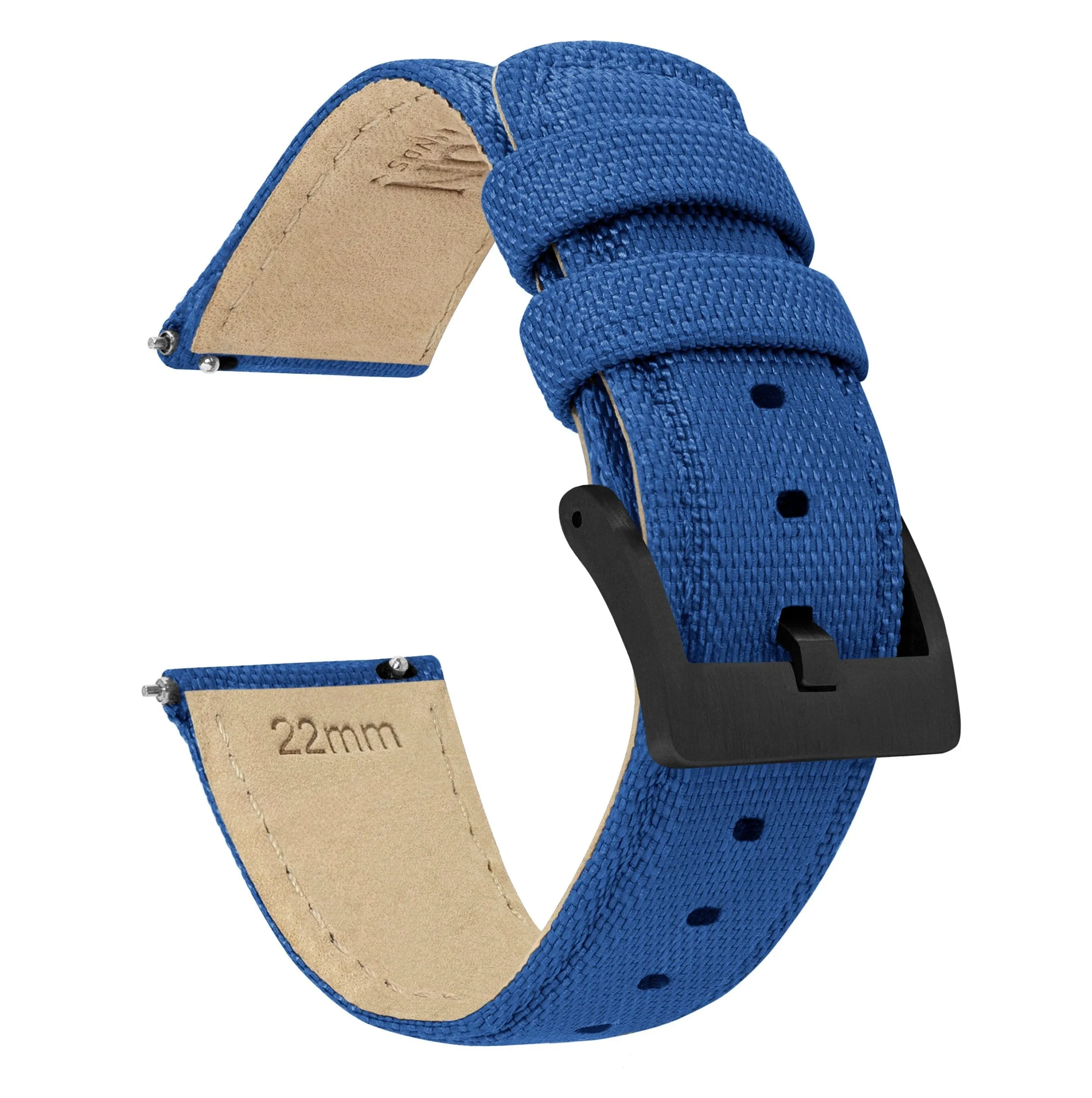 Gear Sport Sailcloth Quick Release Royal Blue Watch Band