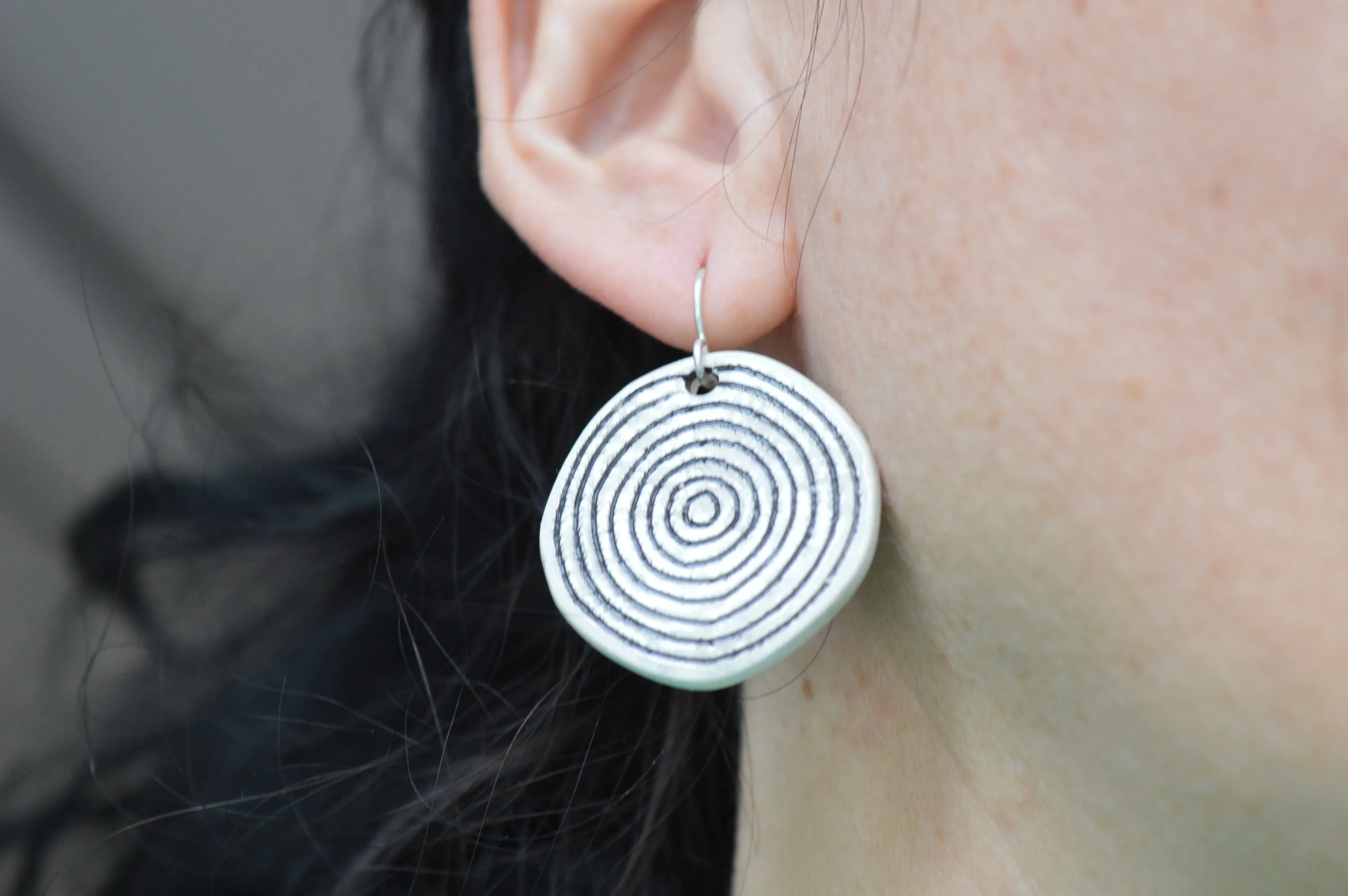 Geometric earrings No. 12