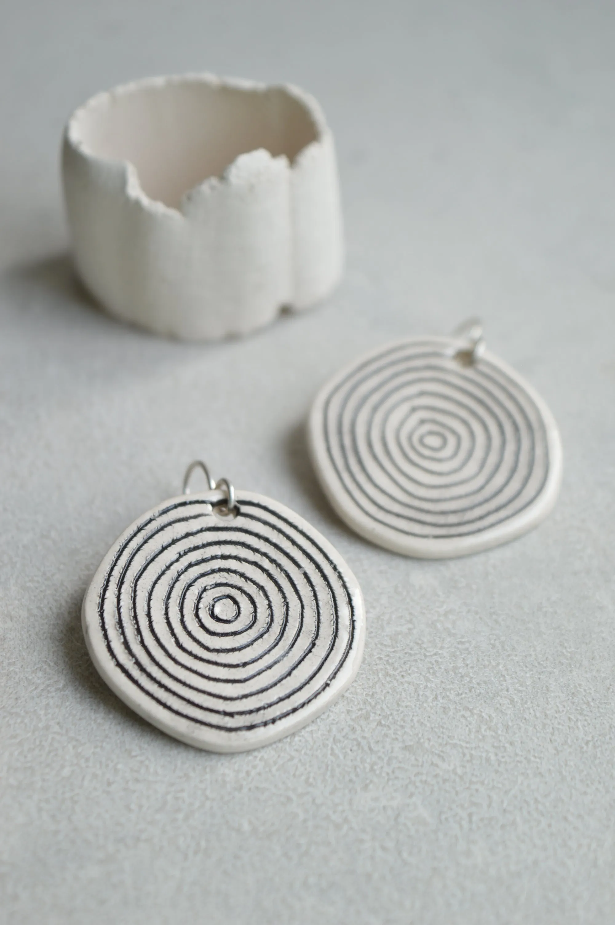 Geometric earrings No. 12