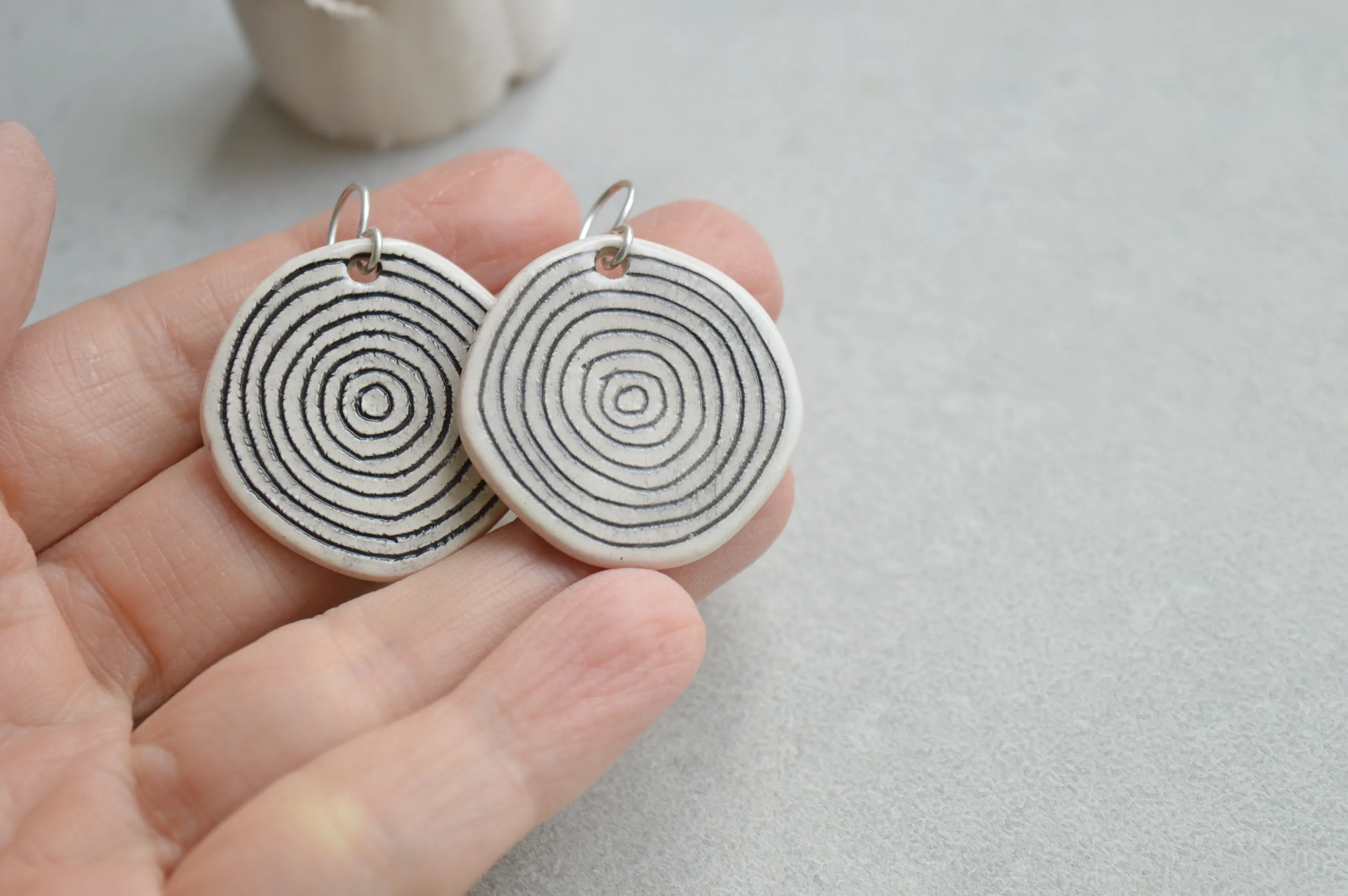 Geometric earrings No. 12