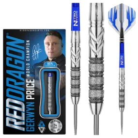 Gerwyn Price Element 90% Tungsten Steel Tip Darts by Red Dragon