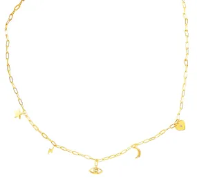 Gold Sister Astro Travel Gold Necklace