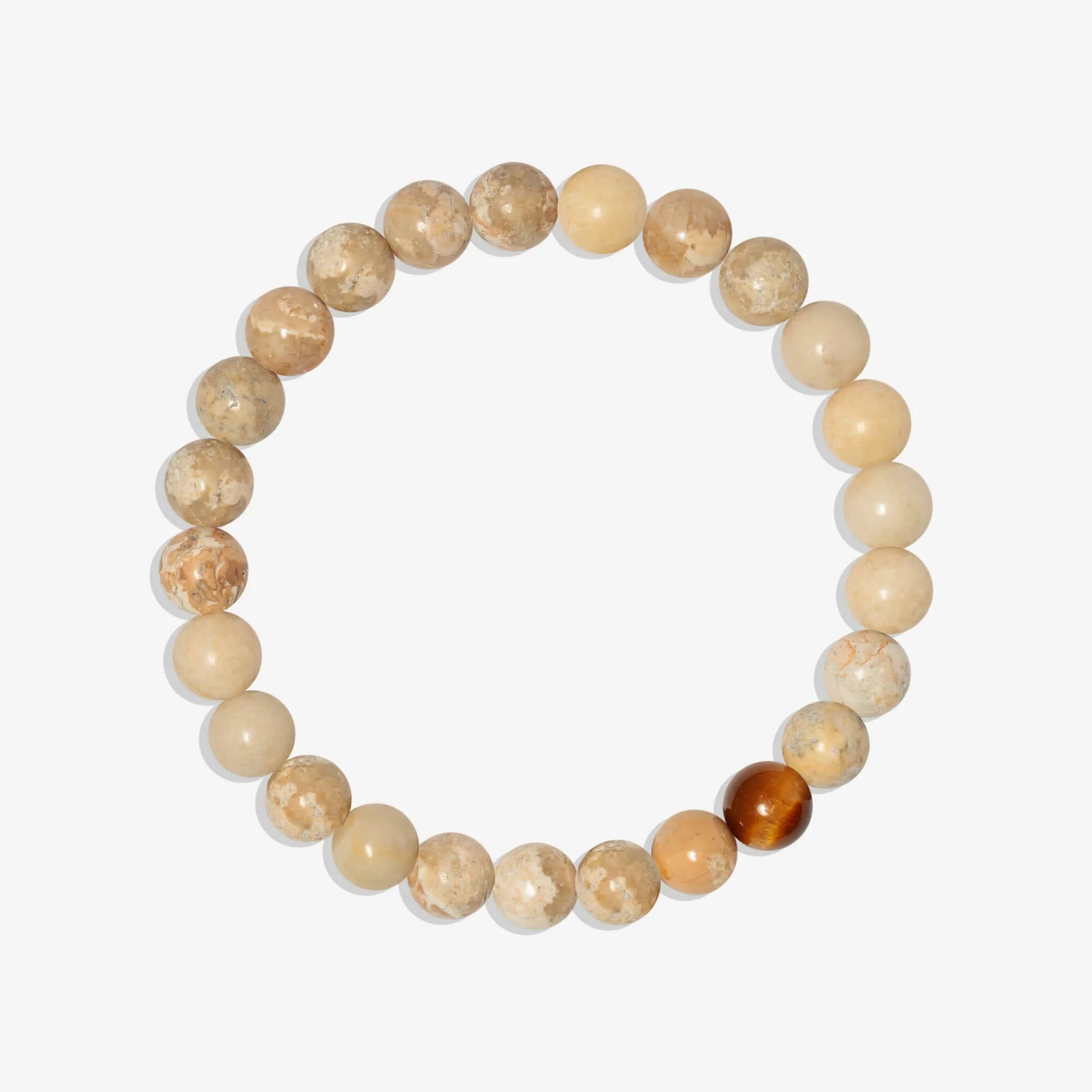 Golden River Stretch Bracelet