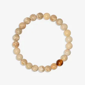 Golden River Stretch Bracelet