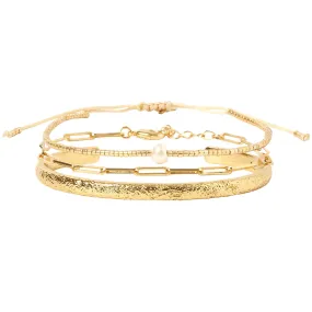 Goldilocks Bracelet Stack