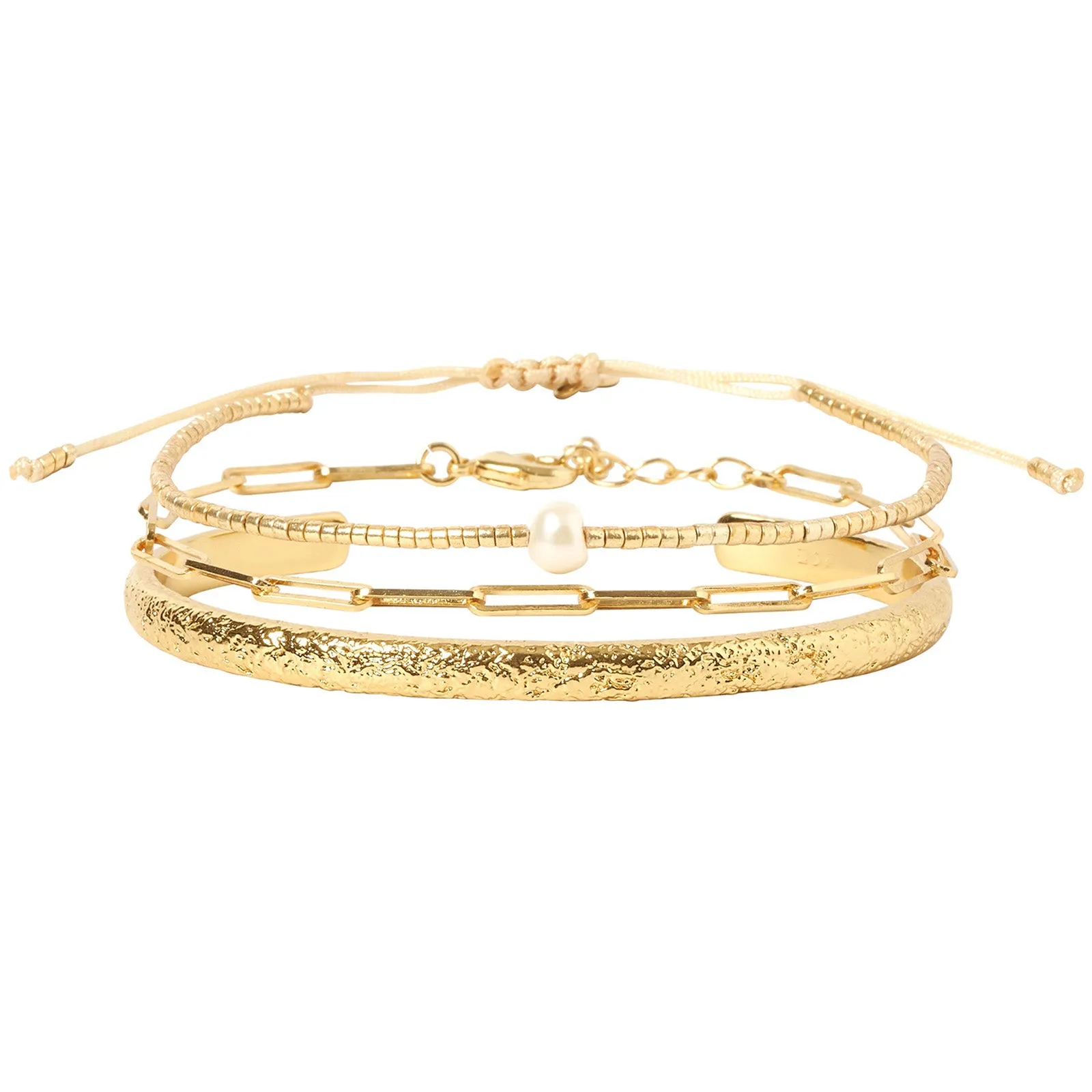 Goldilocks Bracelet Stack