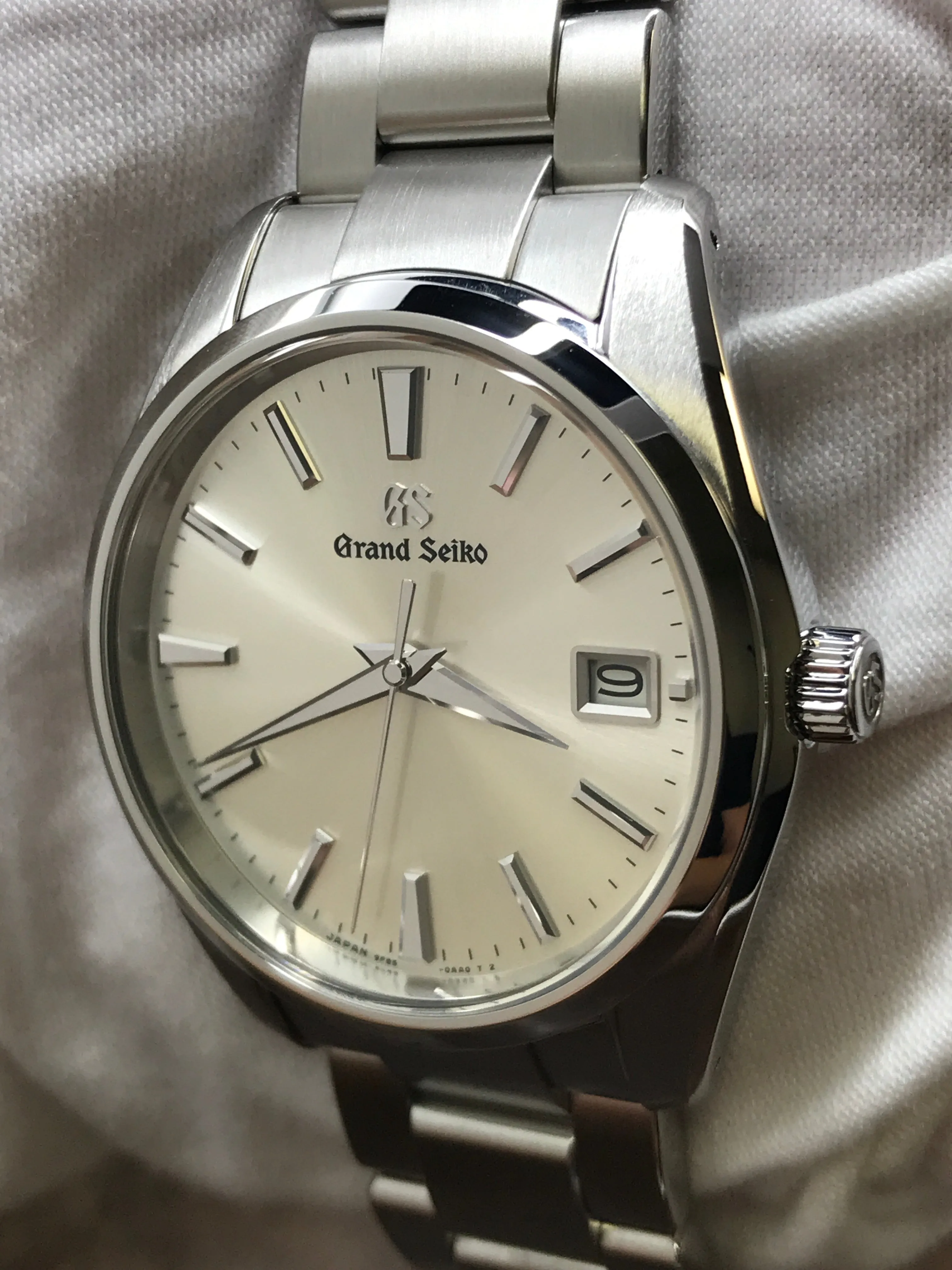 Grand Seiko Heritage SBGP009 Silver Dial Quartz Men's Watch