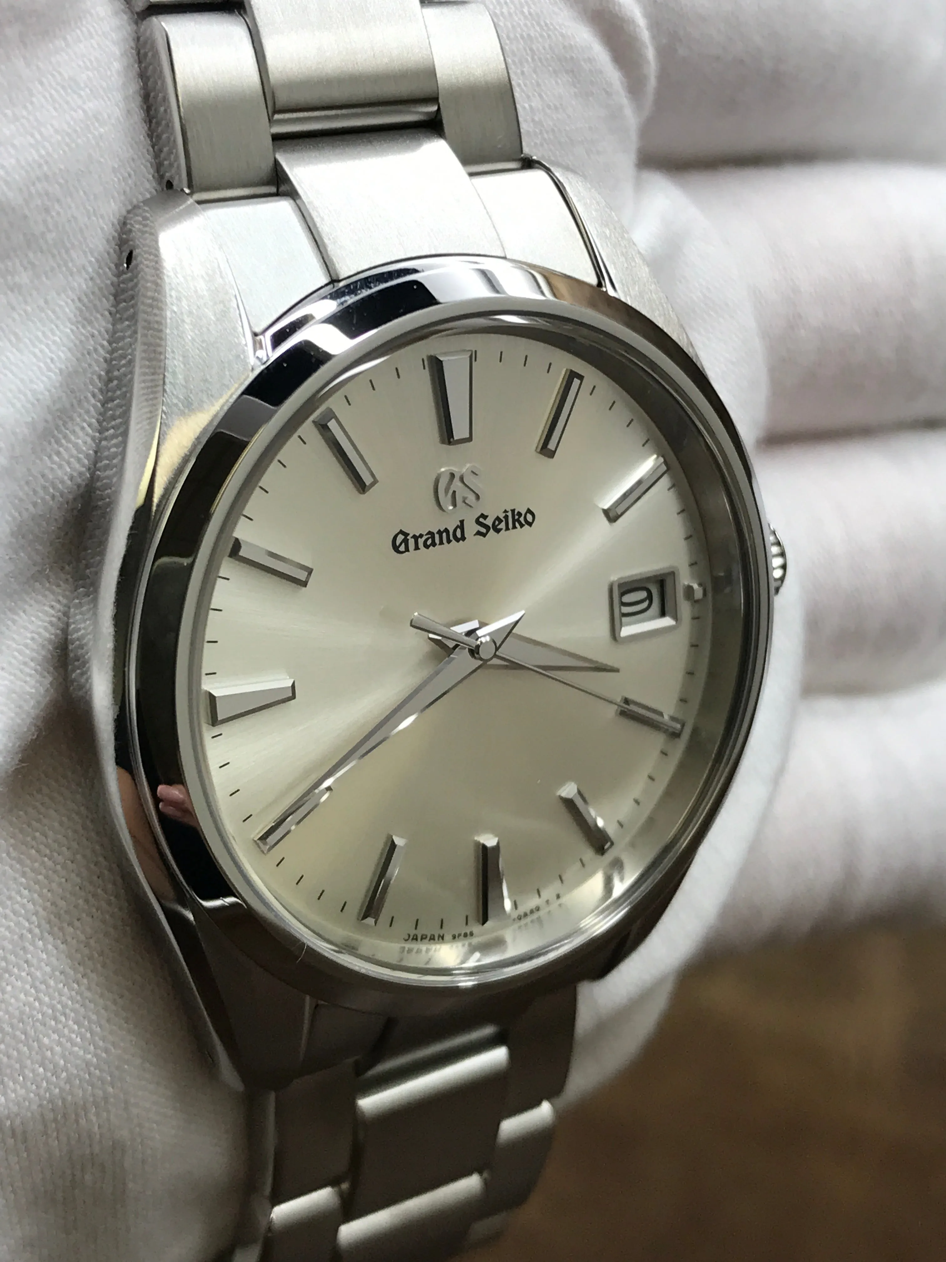 Grand Seiko Heritage SBGP009 Silver Dial Quartz Men's Watch