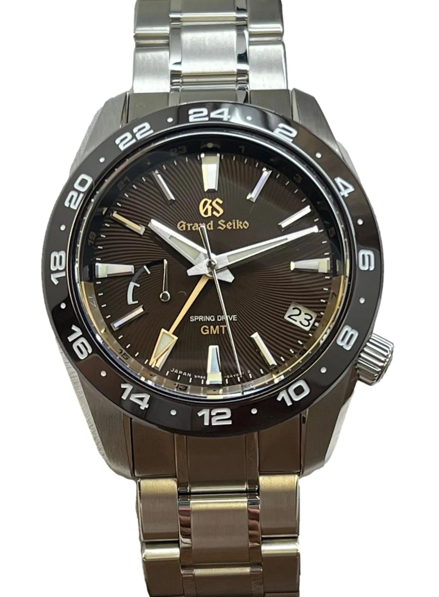 Grand Seiko Sport Collection USA Eagle GMT L.E 110pcs SBGE263 Brown Dial Spring Drive Men's Watch