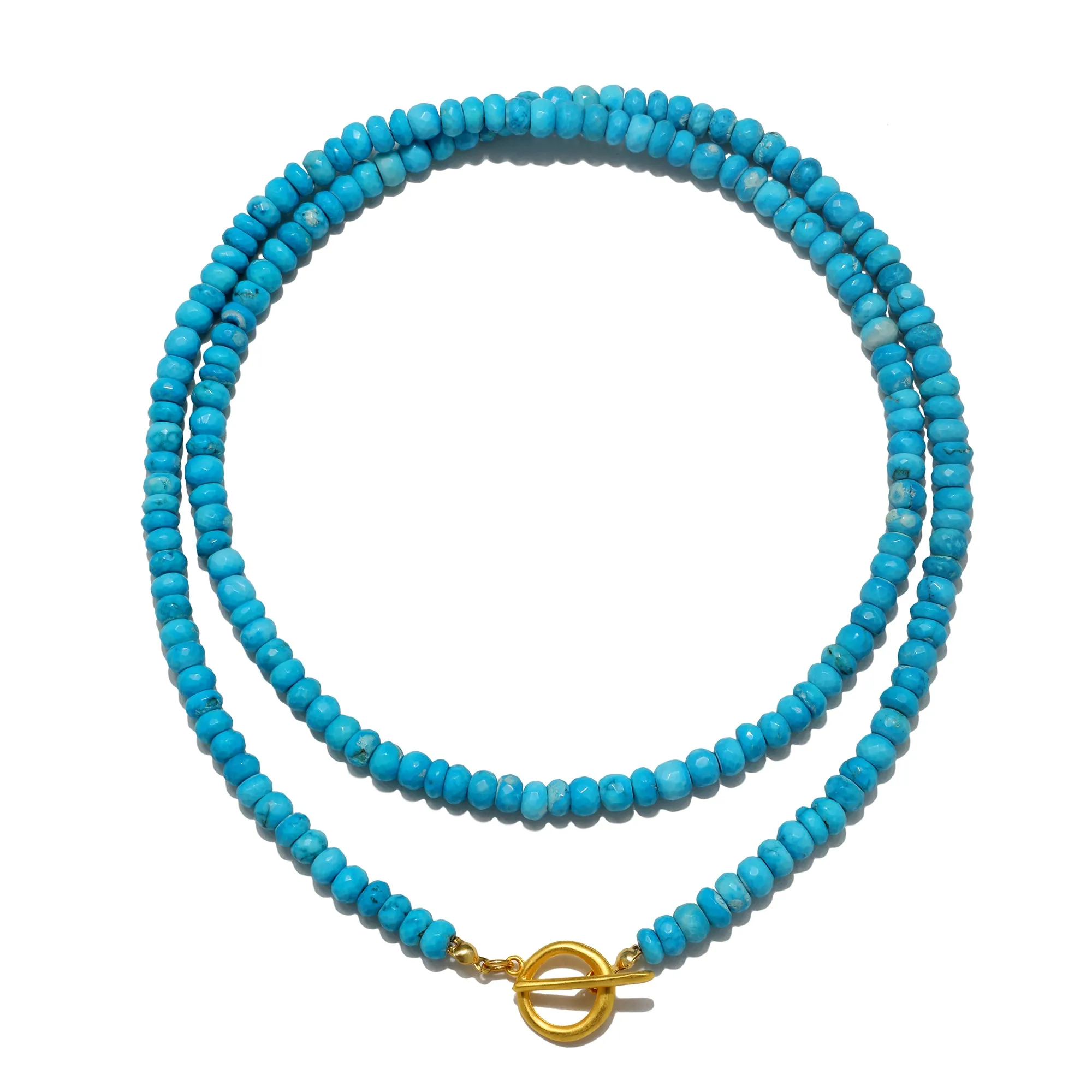 Grande Turquoise Convertible Beaded Necklace