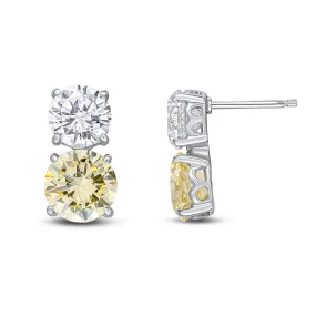 Jessica Earrings (Large Canary)