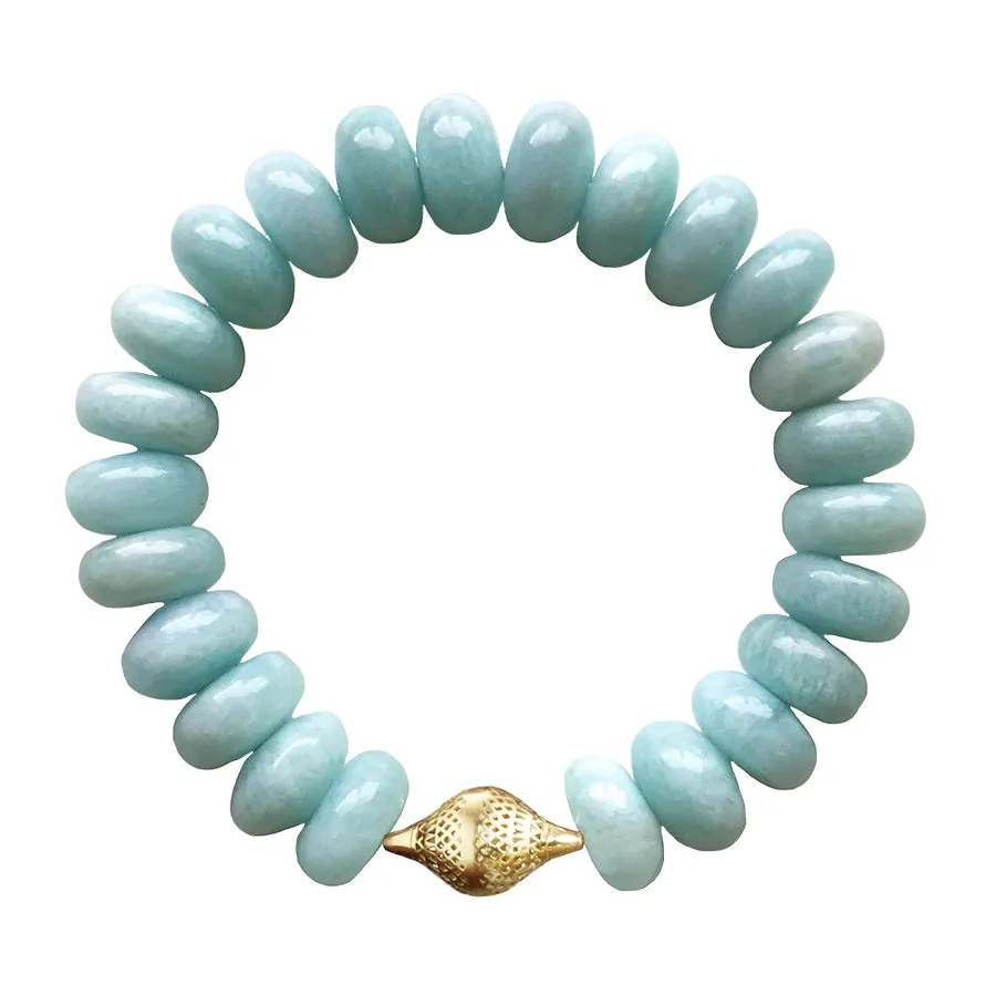 Larimar Stretch Bracelet