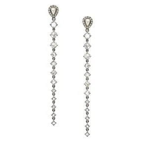 Leigh Earrings White Gold