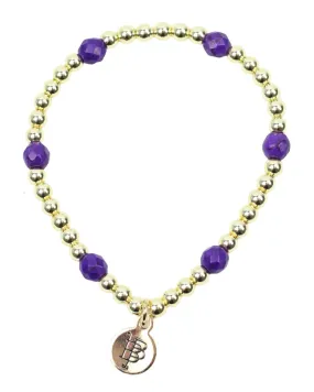 Lexi Stacker Bracelet - Purple