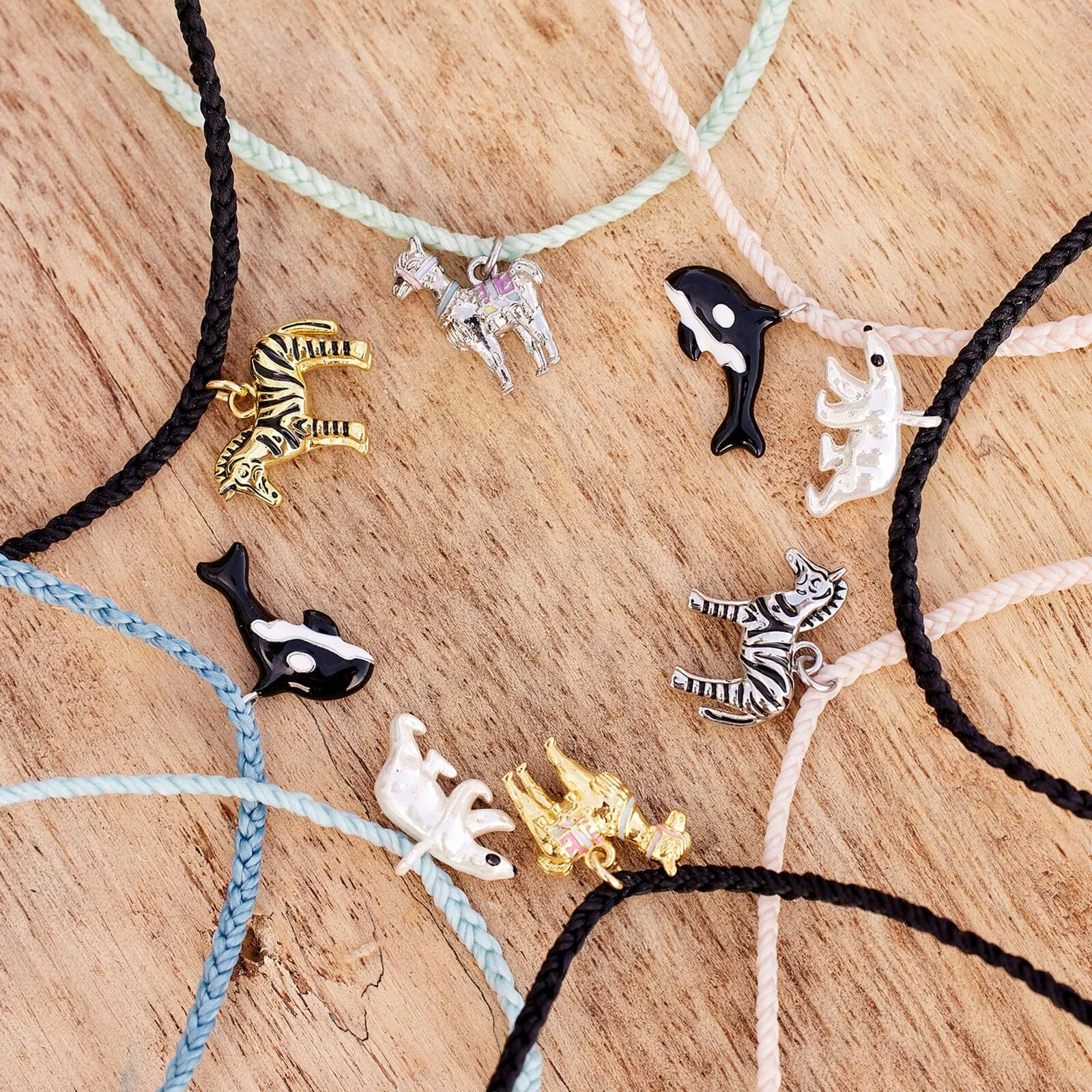 Llama Charm Bracelet