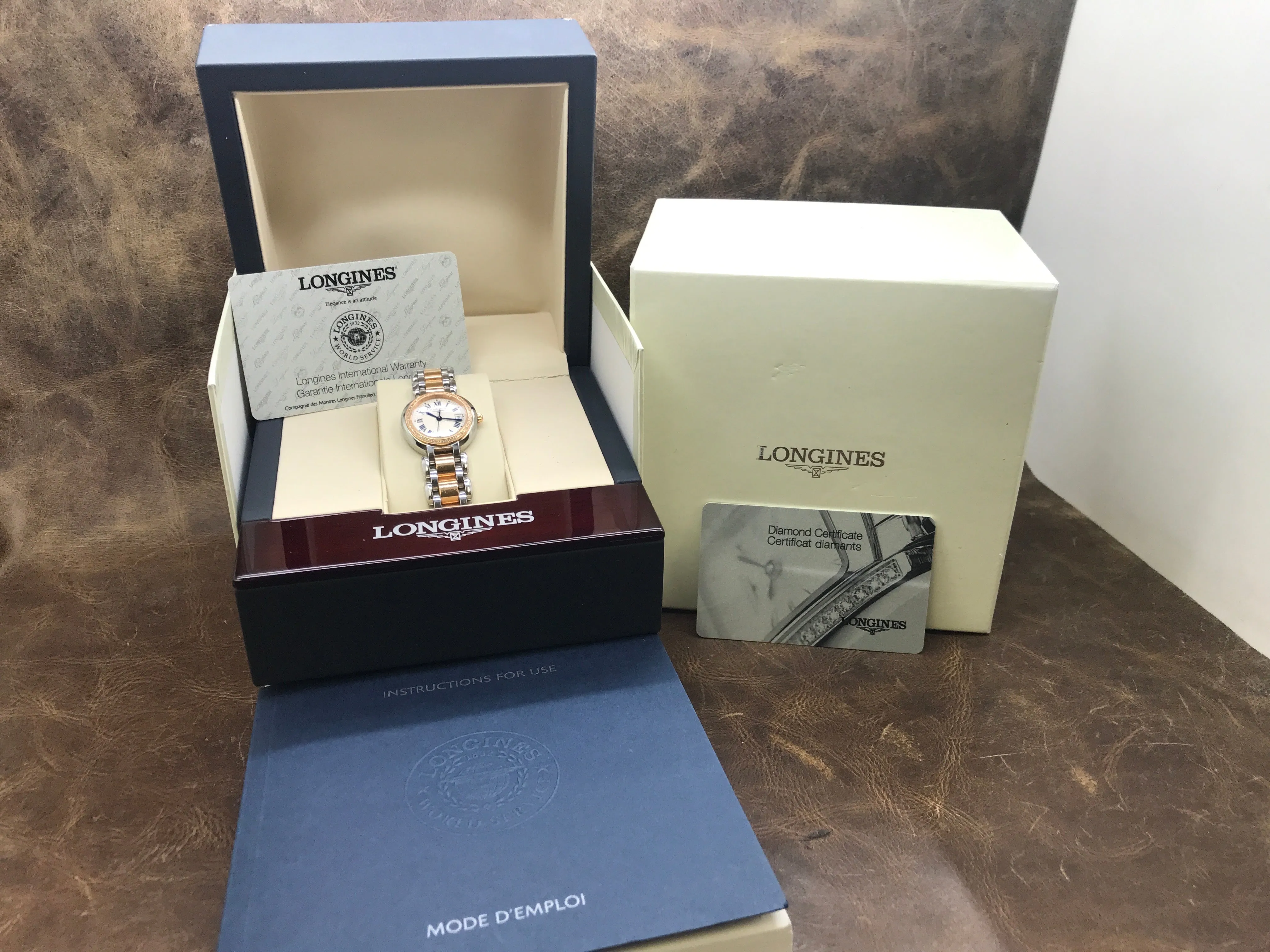 Longines PrimaLuna L8.110.5.79.6 Silver Dial Quartz Women's Watch