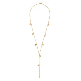 Lotus Bud Lariat - Gold