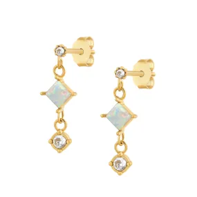 Mackenzie Opal Stud Earrings