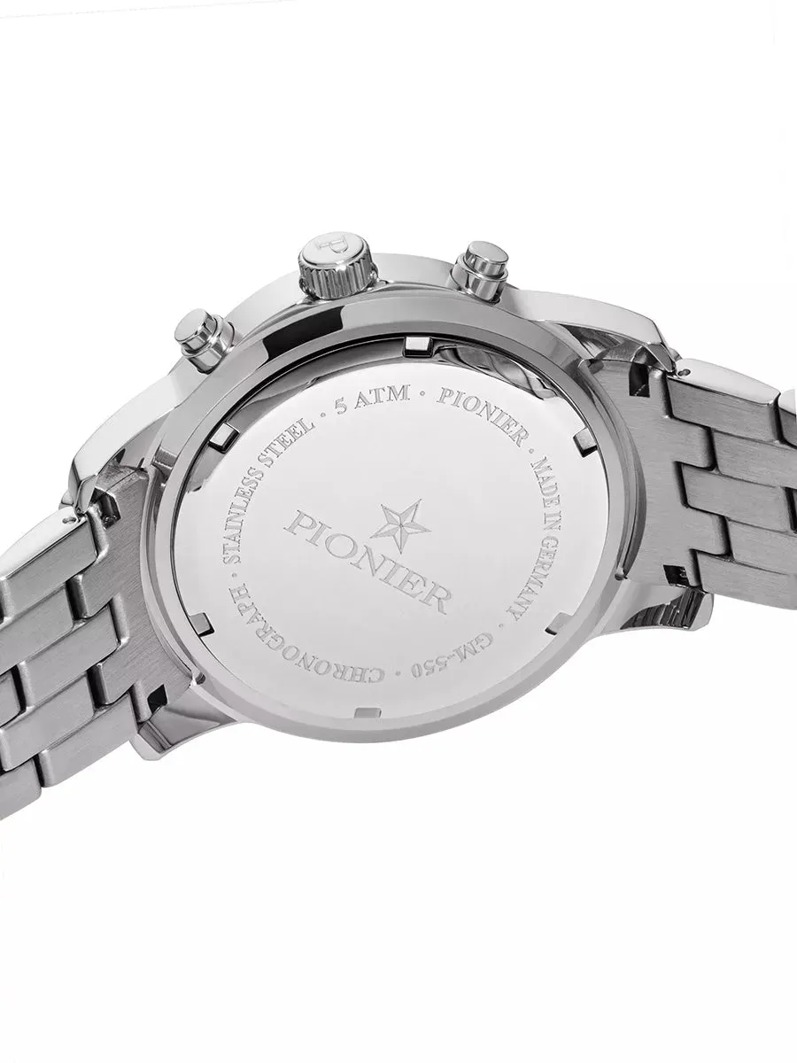 Made in Germany Chronograph - Tirona Pionier - GM-550-9 | Silver |