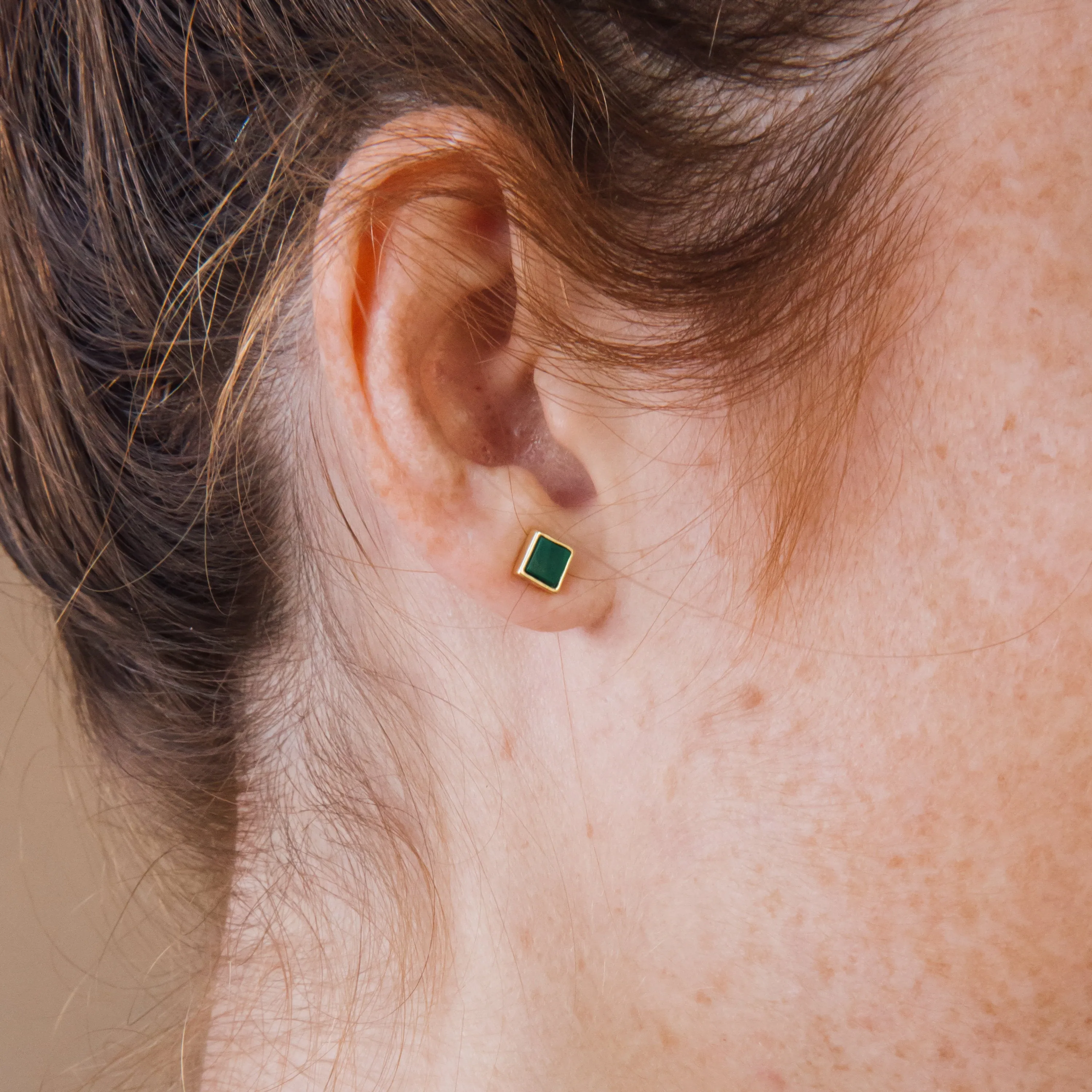 Malachite Studs