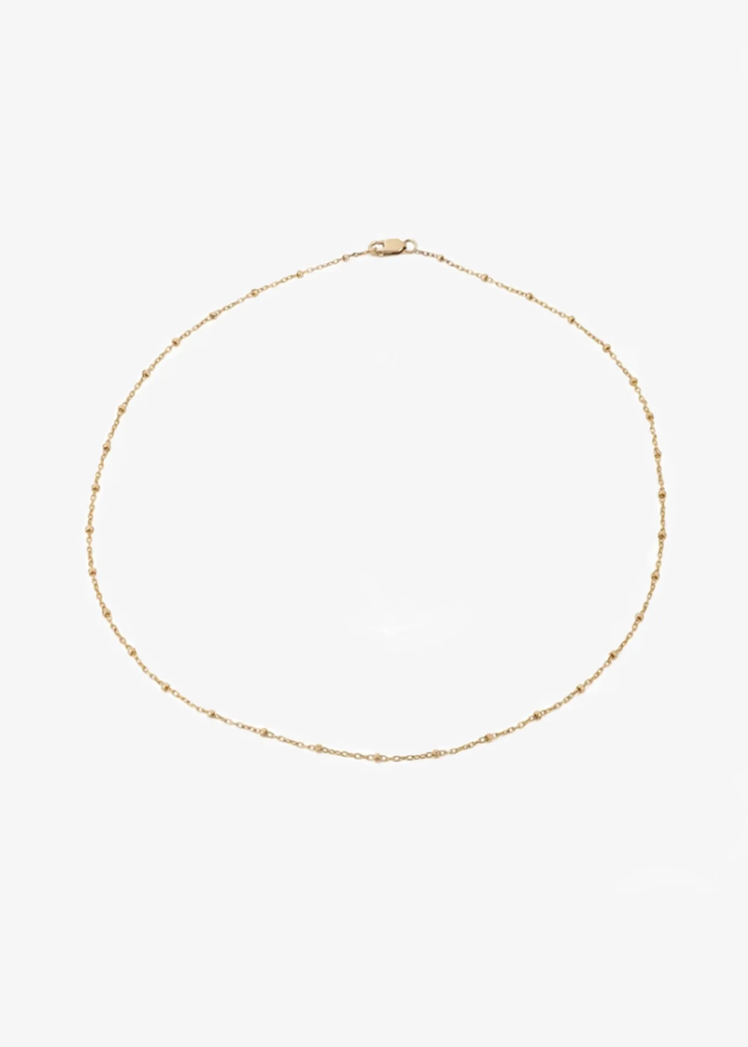 Mara Dot Chain Choker 14K Gold Filled