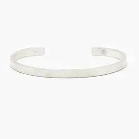 Maxi "Azulik" Bright Silver Bangle