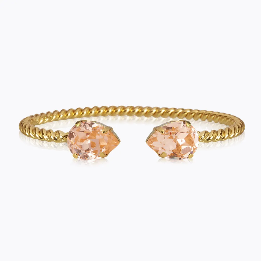 Mini Drop Bracelet / Light Peach