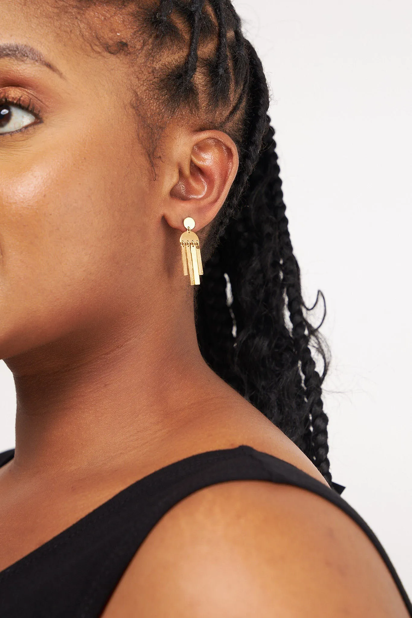 Mini Tapered Cala Earrings