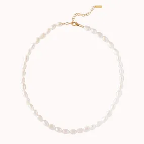 Misfit Pearl Necklace