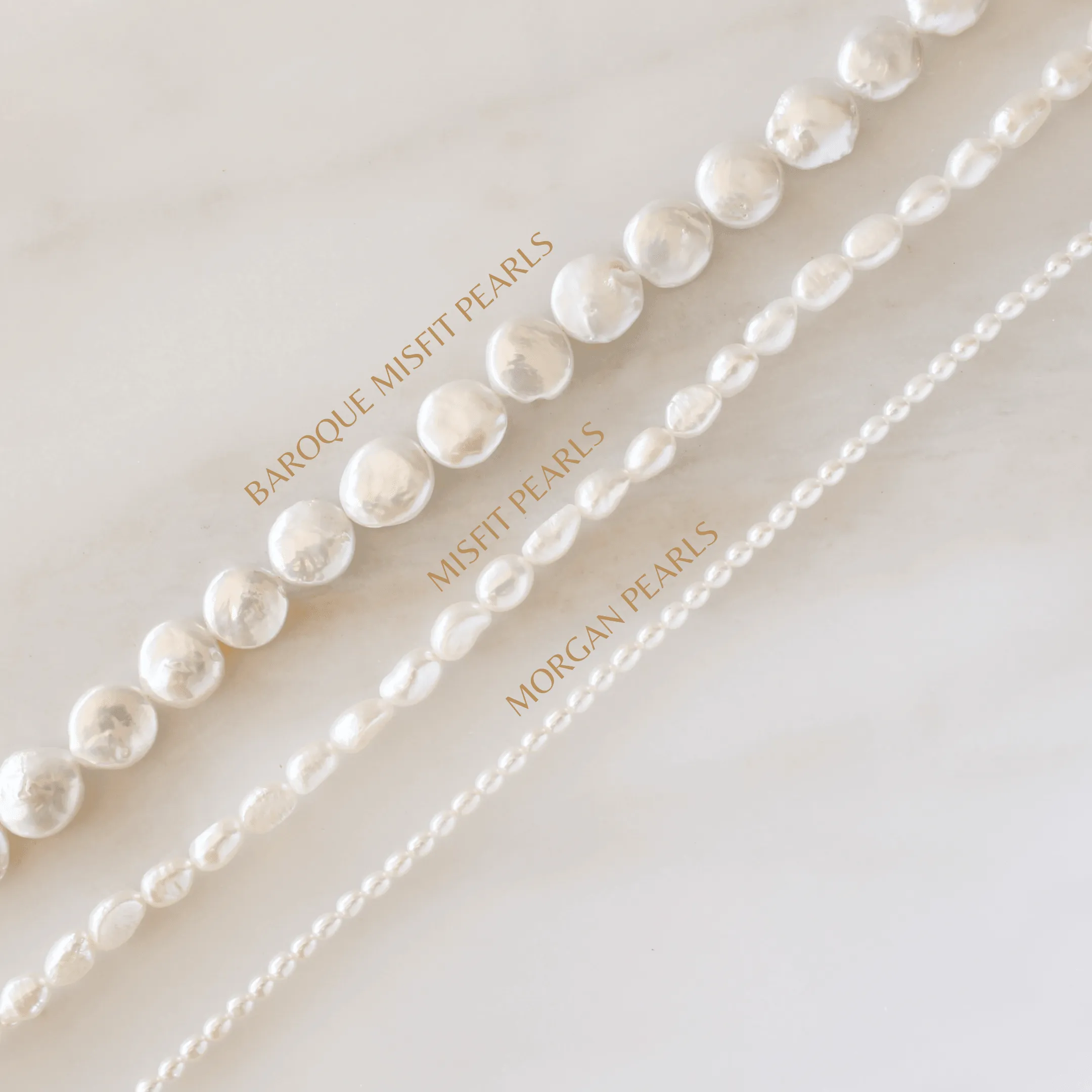 Misfit Pearl Necklace