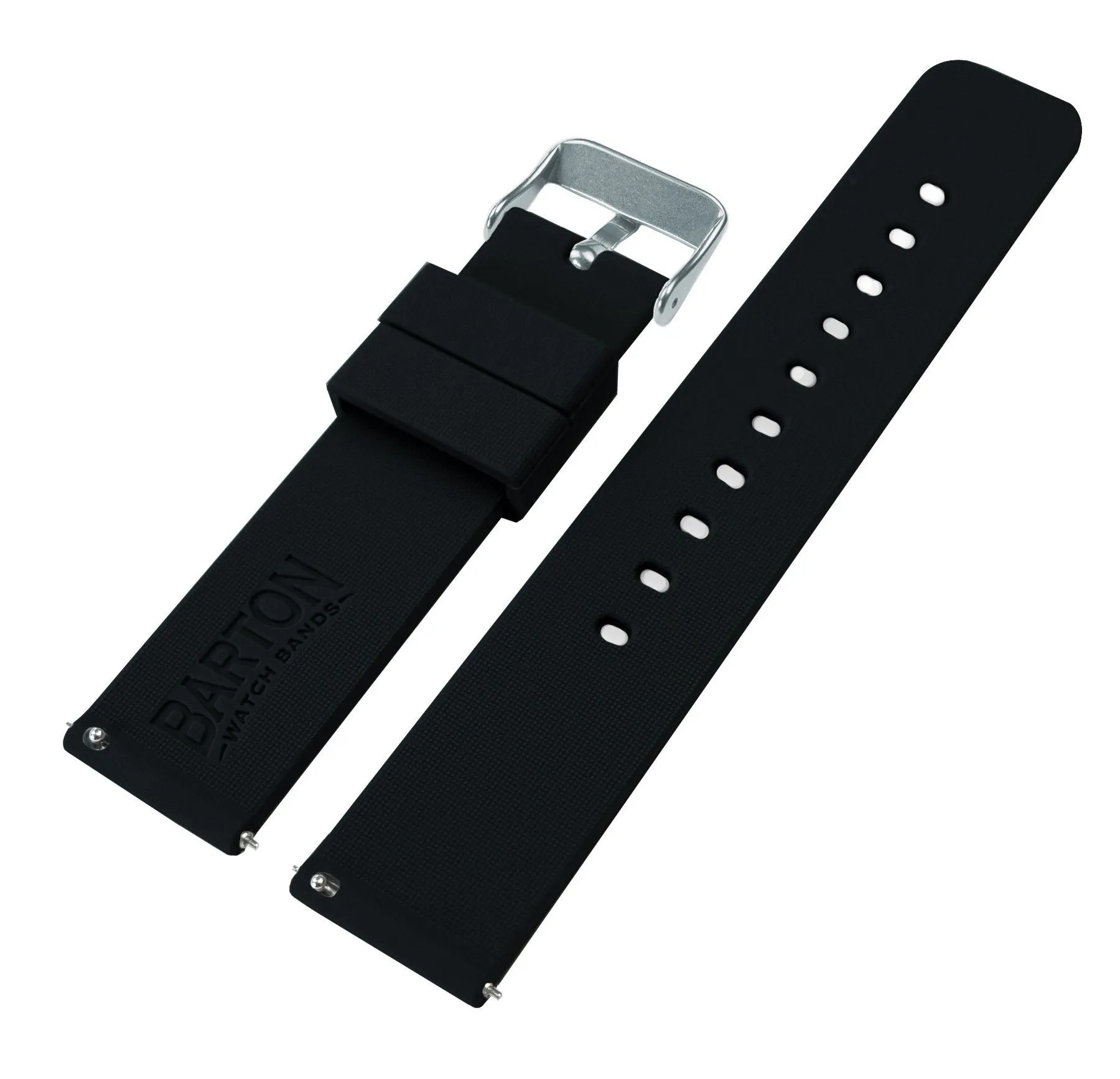 Mobvoi Ticwatch Silicone Black Watch Band