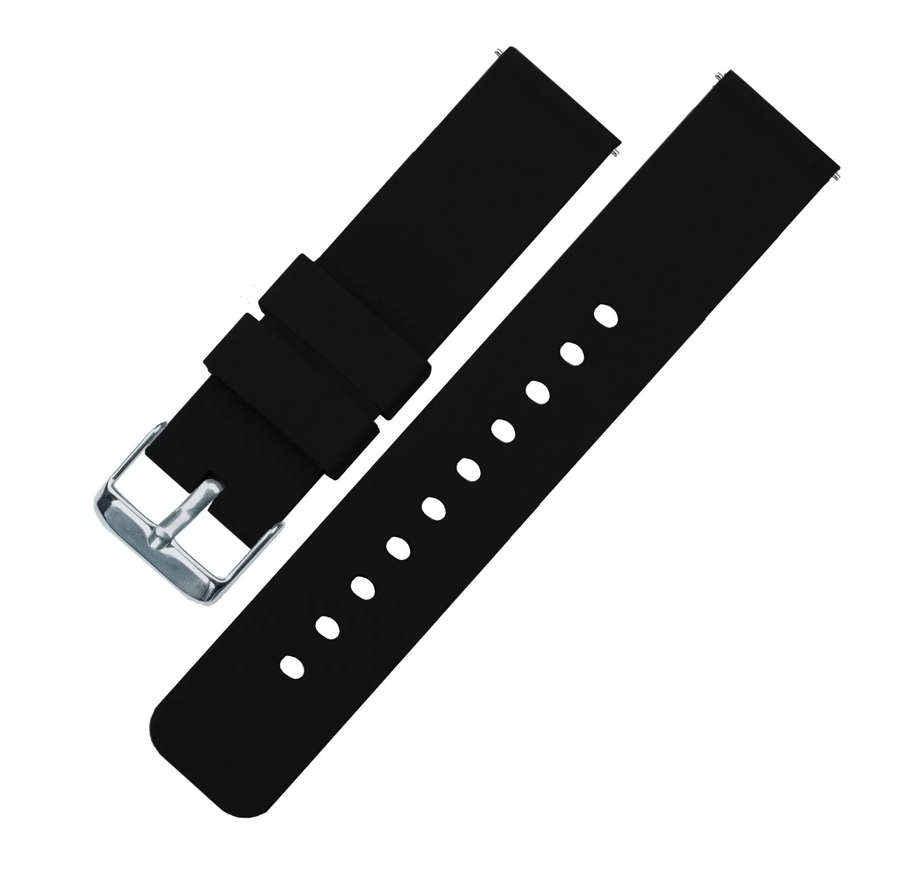 Mobvoi Ticwatch Silicone Black Watch Band