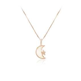 Moon & Star Necklace